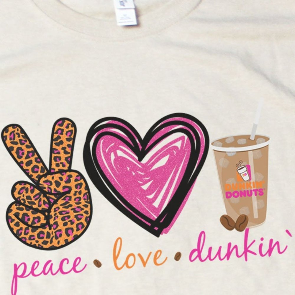 💜 New Dunkin Dry-Power Long Sleeve Tee - Picture 2 of 2